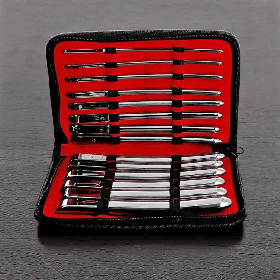 Set kovových dilatátorů Steel by Shots 14 ks