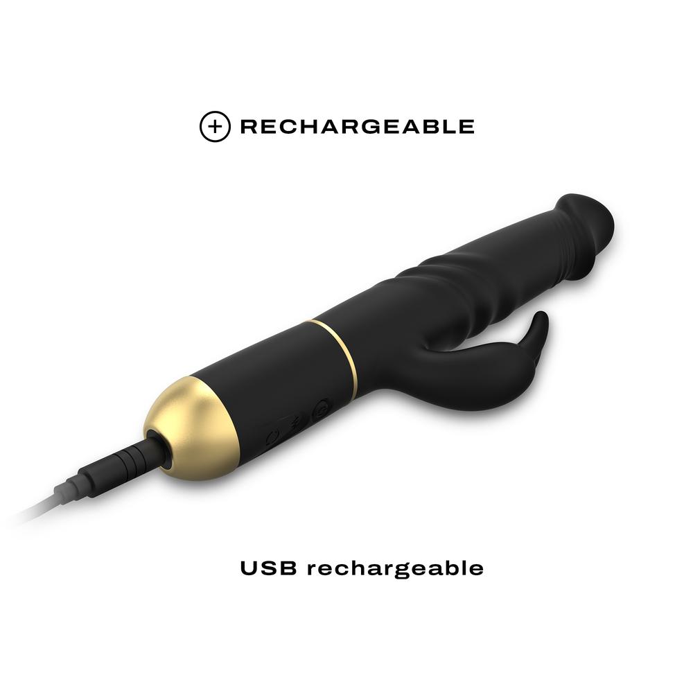 DORCEL Furious rabbit 2.0 vibrátor - černý - Image 6