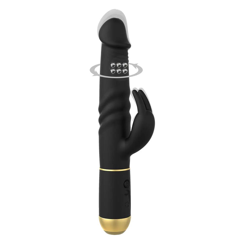 DORCEL Furious rabbit 2.0 vibrátor - černý
