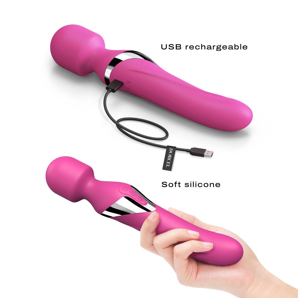 DORCEL Dual orgasms masážní hlavice 2v1 - růžová - Image 4
