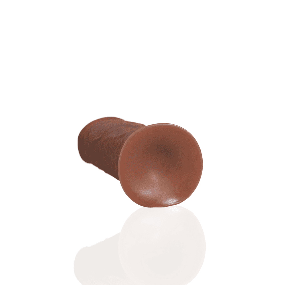 RealRock Extra Thick dildo 20,3 cm - tmavší tělová - Image 5