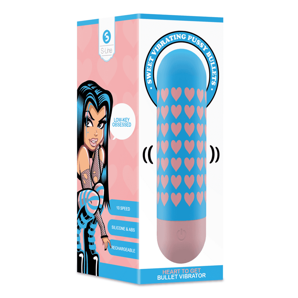 S-Line Heart to Get minivibrátor - srdíčka - Obrázek 5
