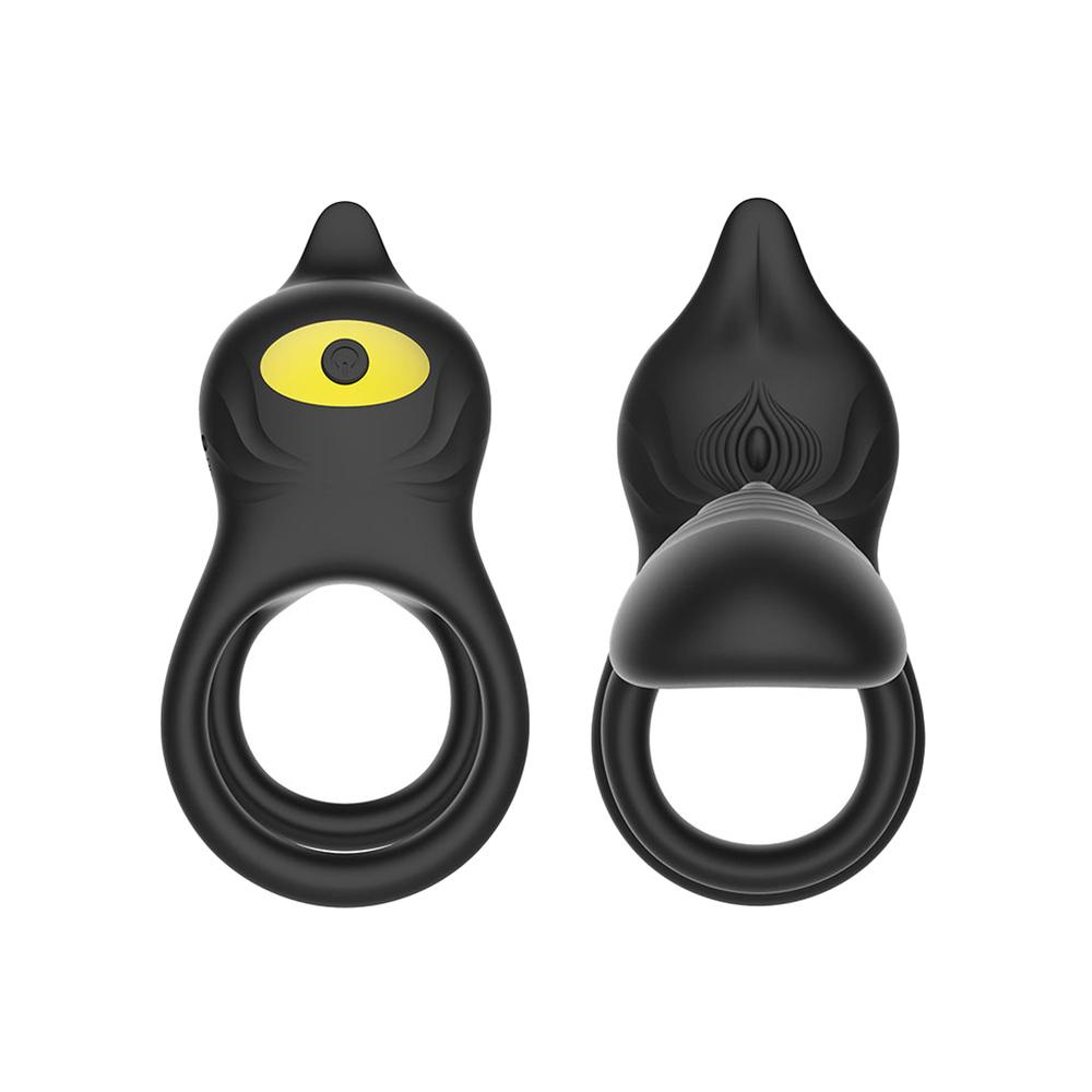 BASIC X Daji párový vibrátor rozšiřující penis černý