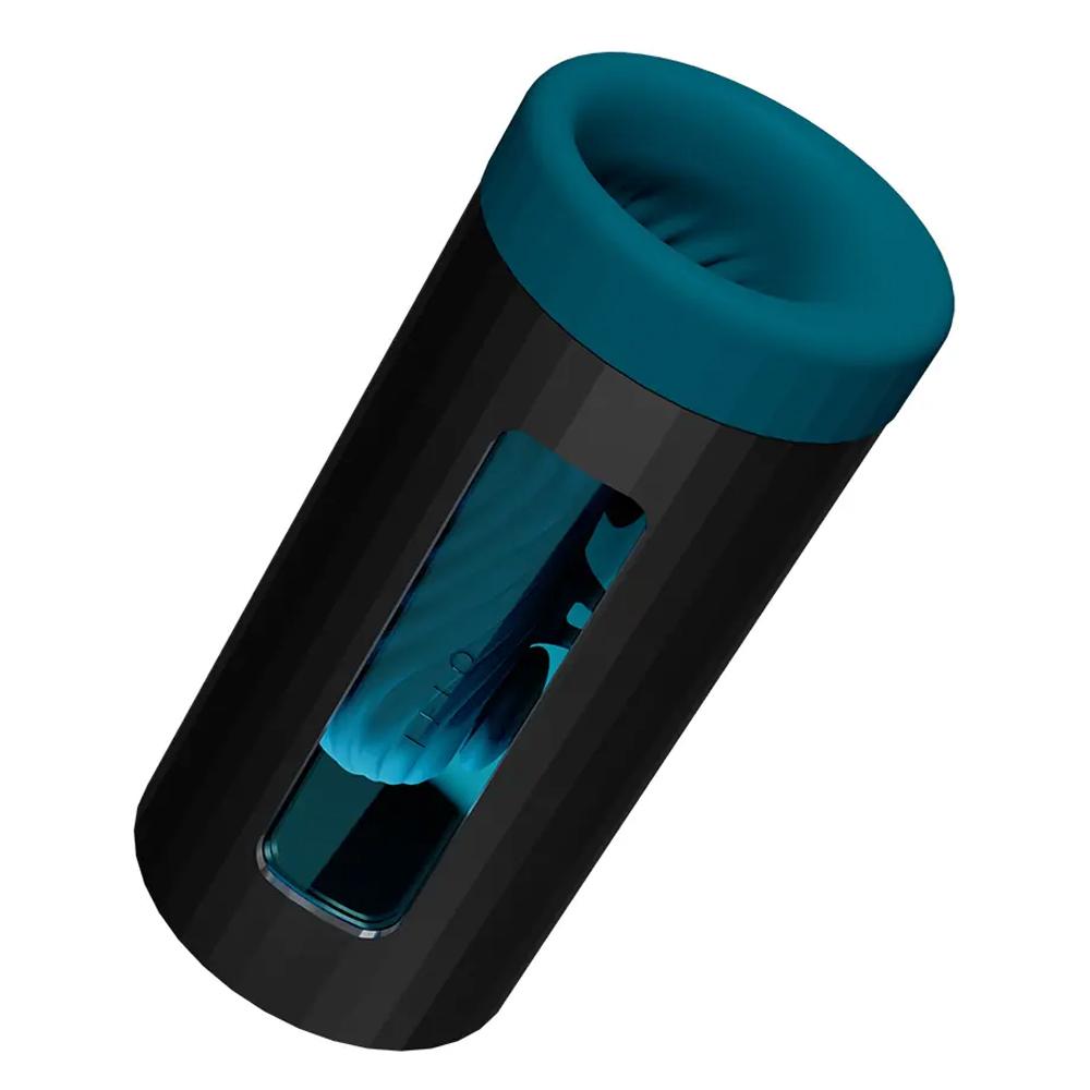 LELO F1S™ V3 XL modrý masturbátor pro muže