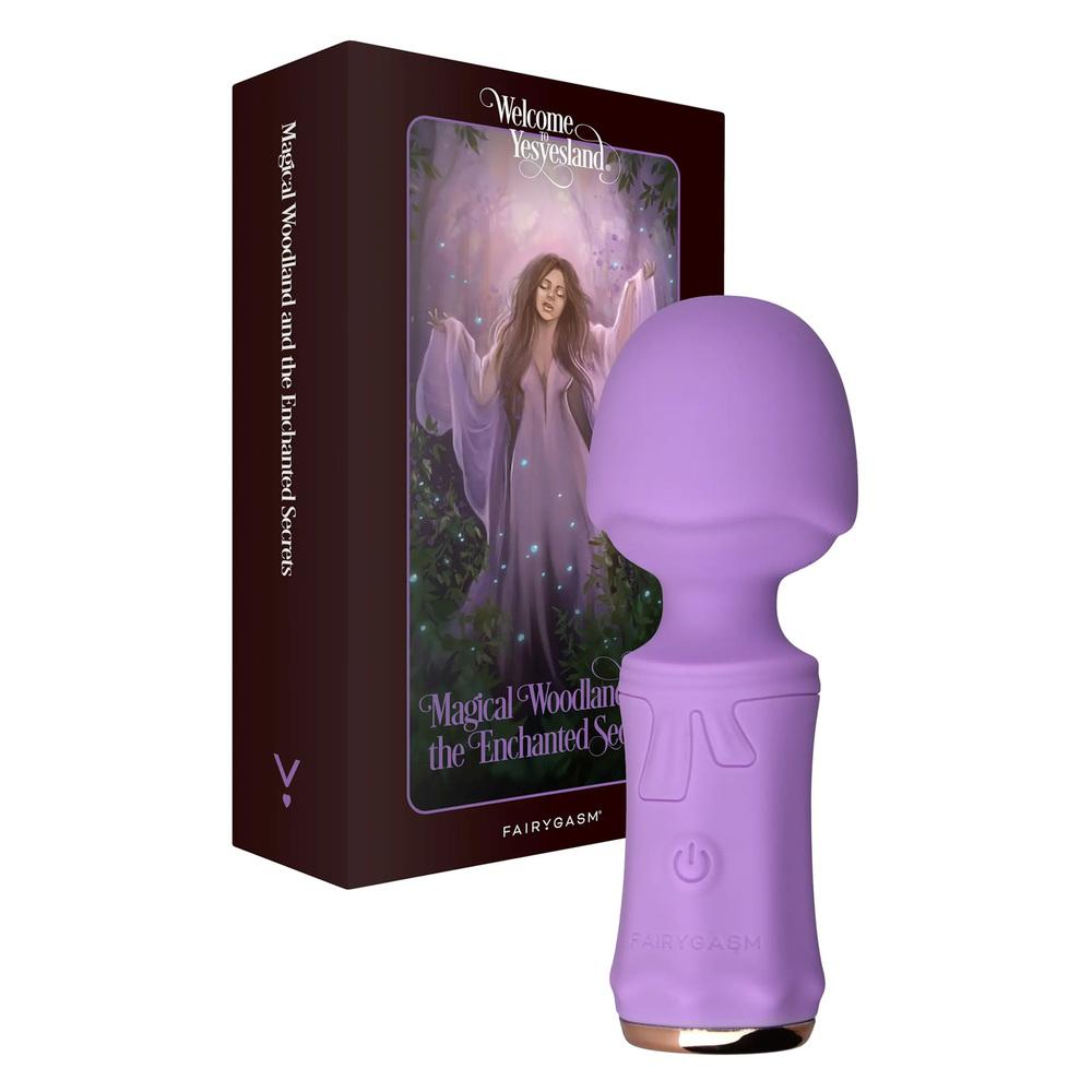 FairyGasm SecretFuntasy masážní hlavice - fialová