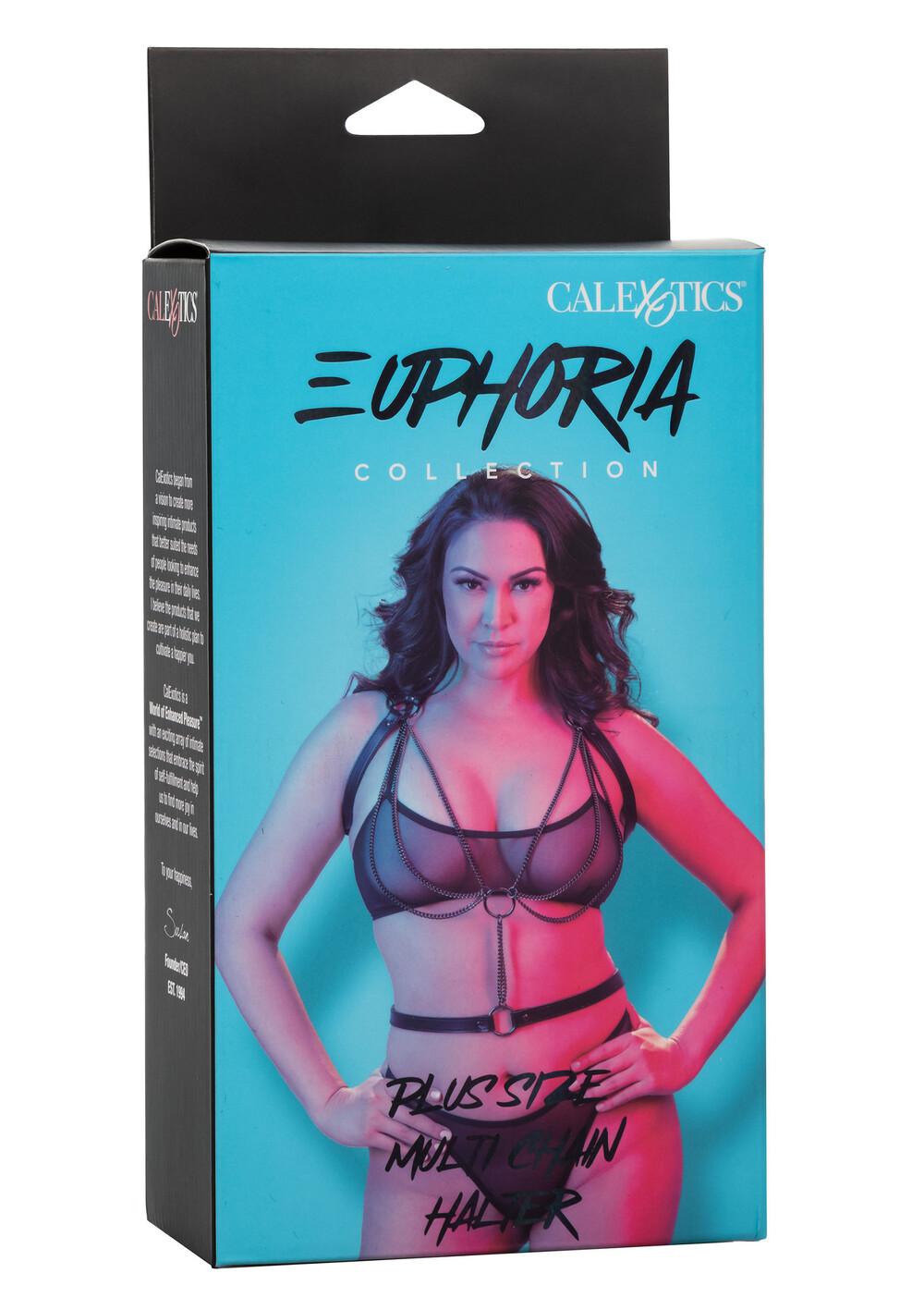 Euphoria Collection PLUS SIZE Multi Chain Halter harness - Image 5