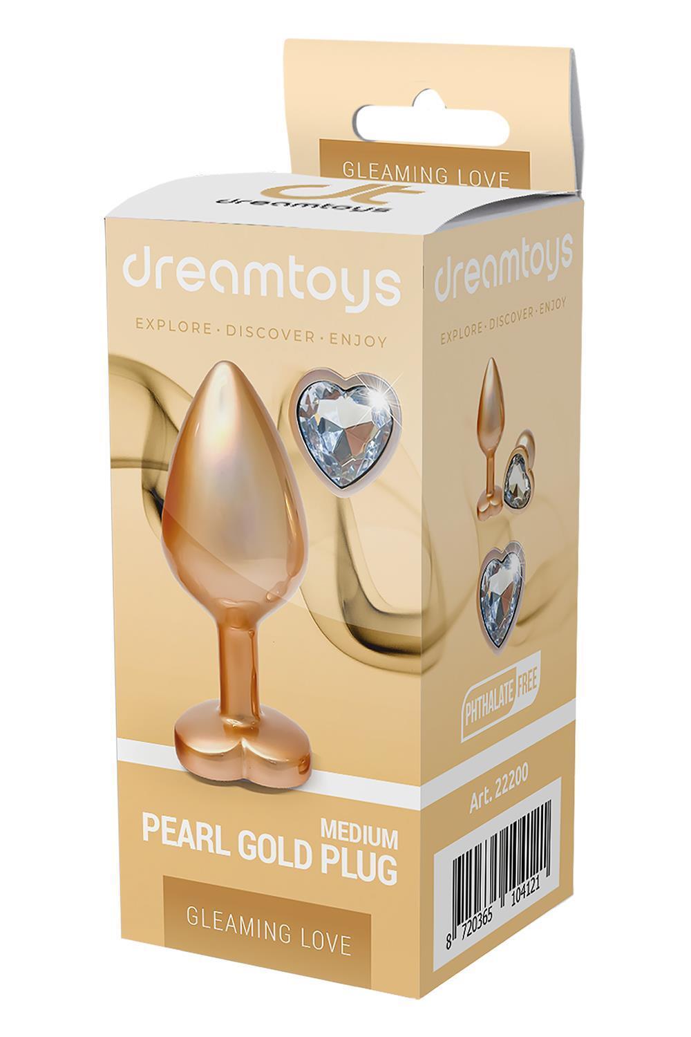 Gleaming Love Pearl gold anální kolík M - Image 3