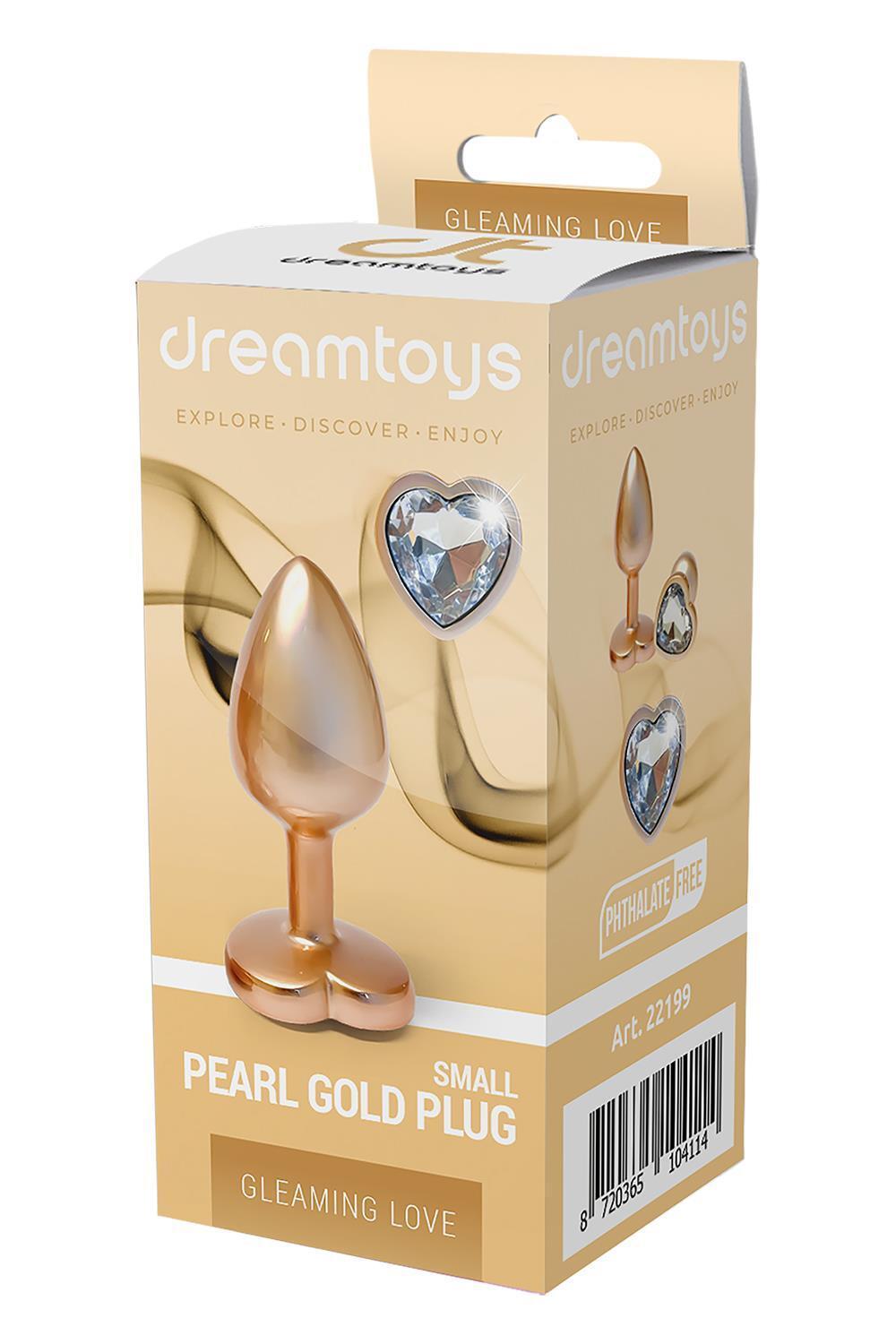 Gleaming Love Pearl gold anální kolík S - Image 3