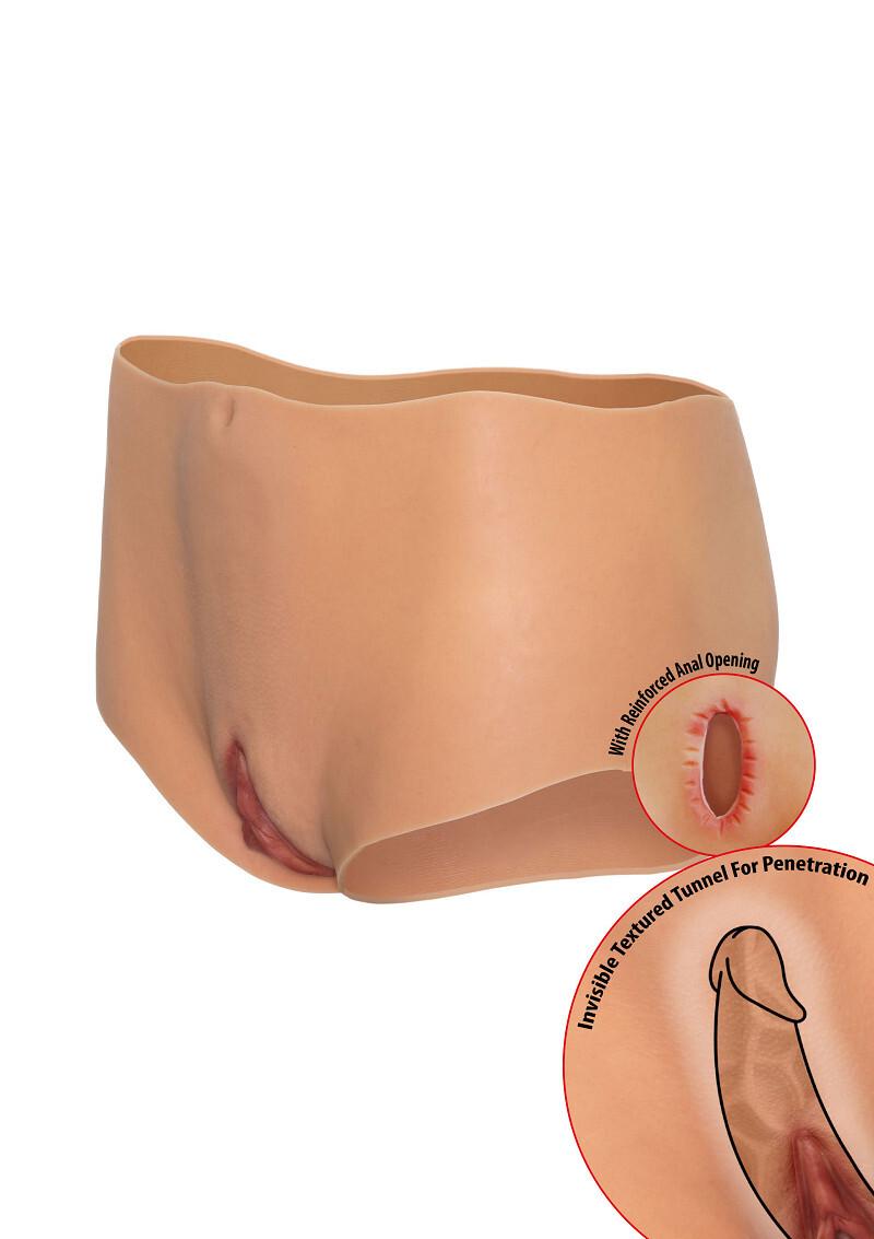 Kalhotky Hidden Desire Alter Ego s otevřenou vagínou a análním otvorem