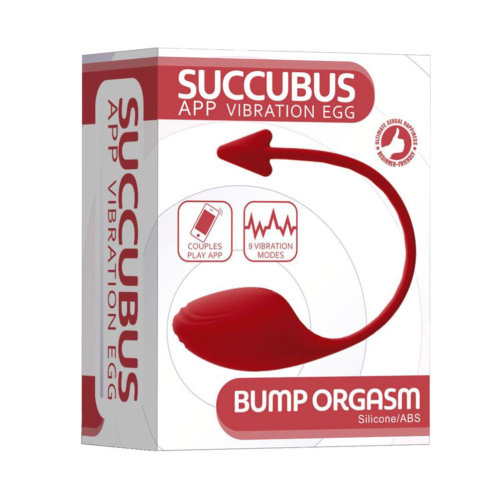 BASIC X Succubus vibrační vajíčko červené