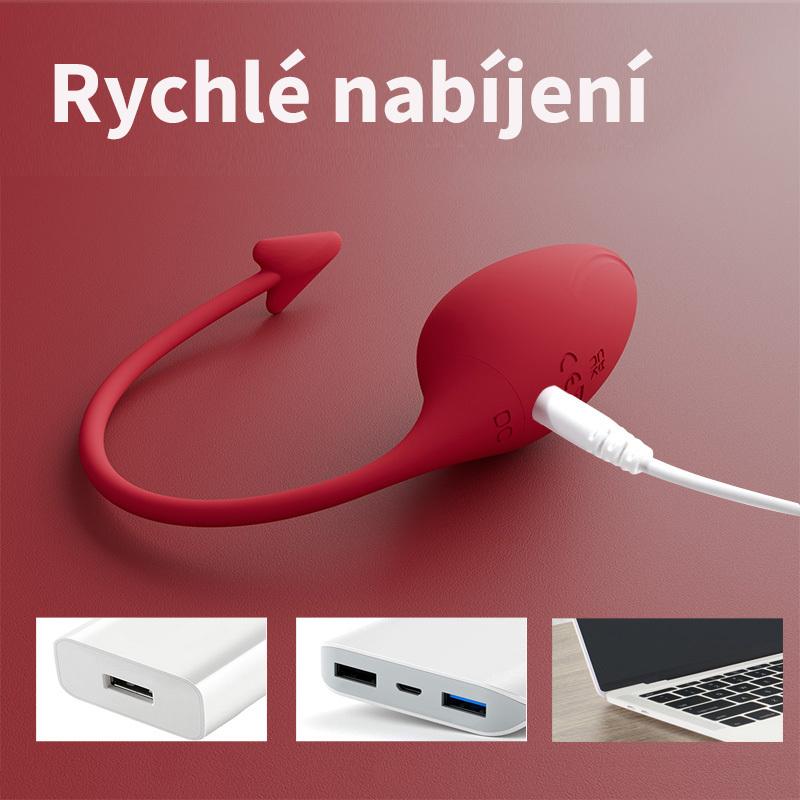 BASIC X Succubus vibrační vajíčko červené - Image 5