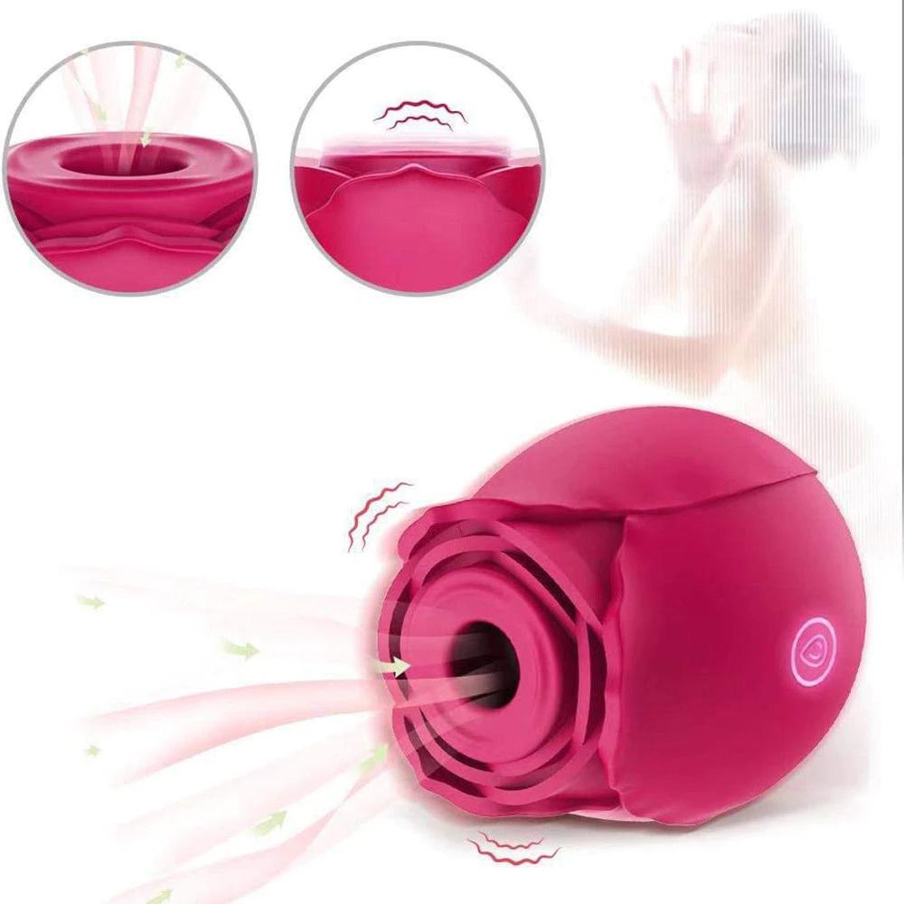 BASIC X Rose podtlakový stimulátor klitorisu - Obrázek 5