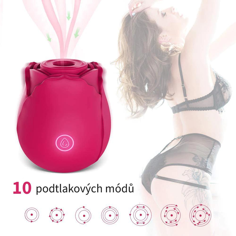 BASIC X Rose podtlakový stimulátor klitorisu - Obrázek 6