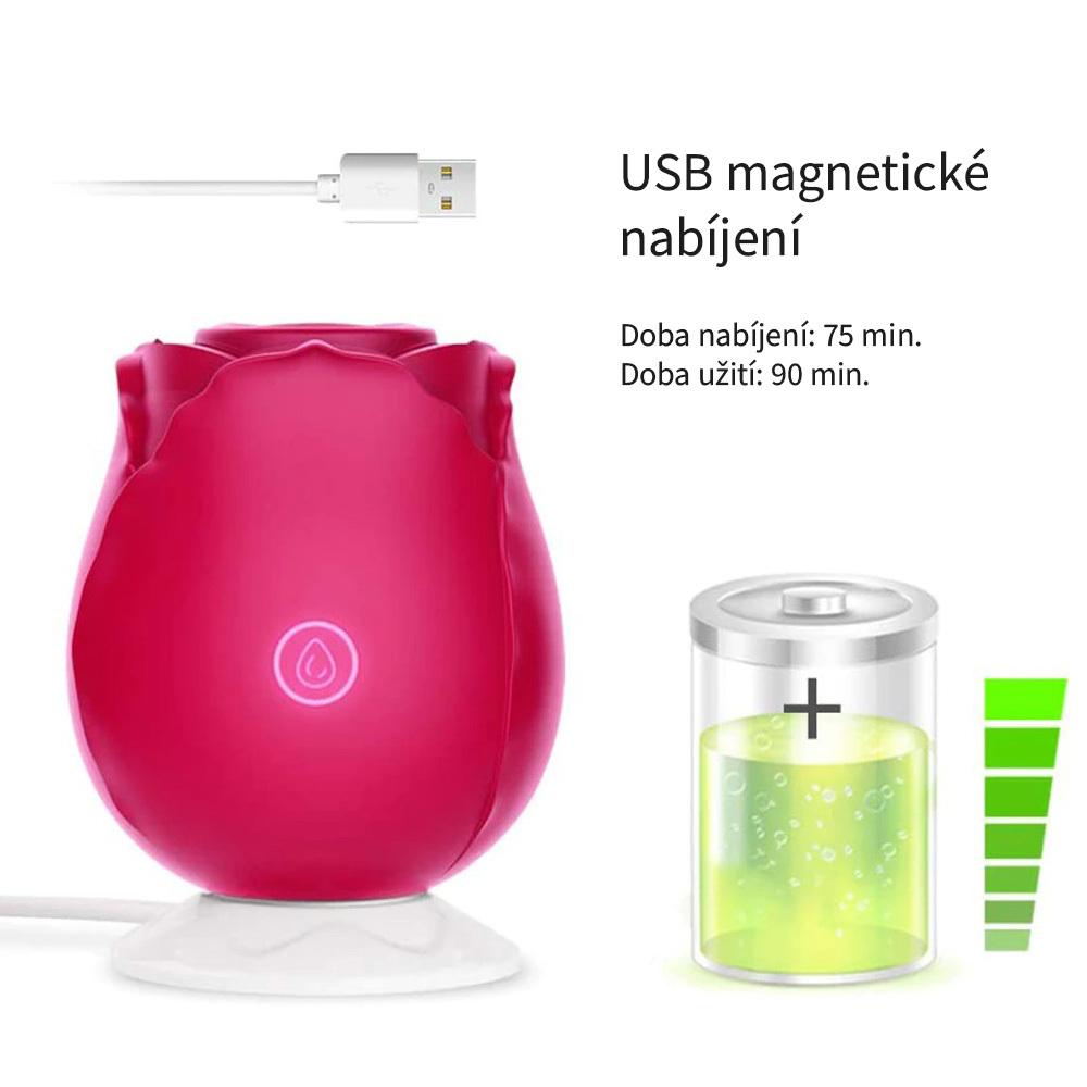 BASIC X Rose podtlakový stimulátor klitorisu - Obrázek 7