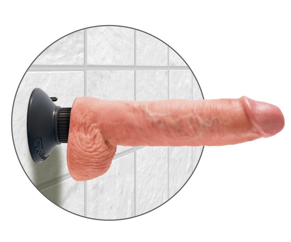 King Cock Realistický vibrátor s přísavkou 25 cm - Image 2