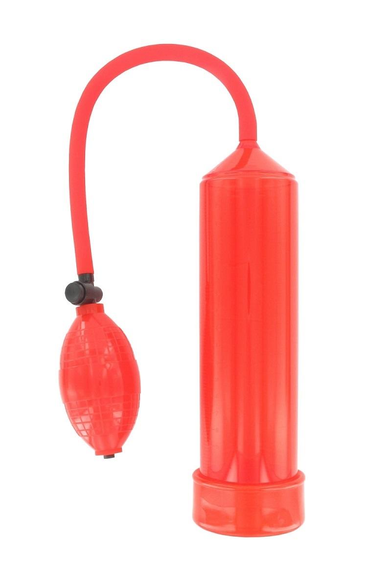 BOOM LuvPump vakuová pumpa Basic červená + erekční kroužek