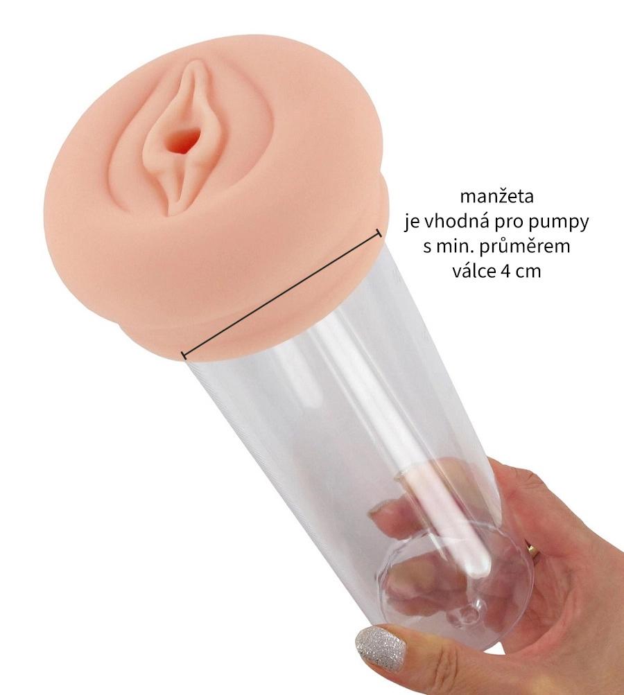 BOOM LuvPump manžeta k vakuovým pumpám – vagina