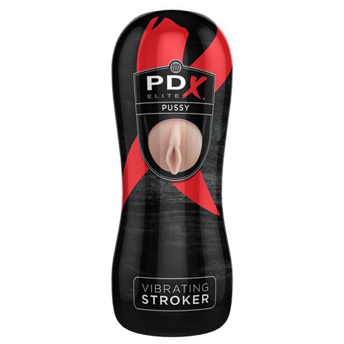 PDX Elite Vibrační masturbátor - vagína - Image 2
