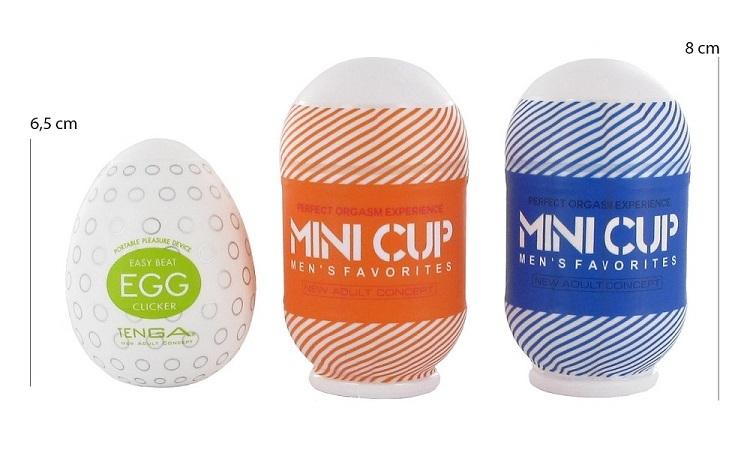 BASIC X Mini cup masturbátor vagina 1 ks
