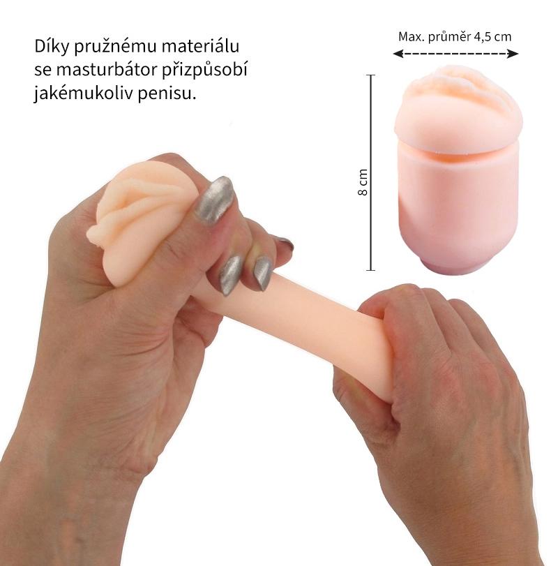 BASIC X Mini cup masturbátor vagina 1 ks - Image 3