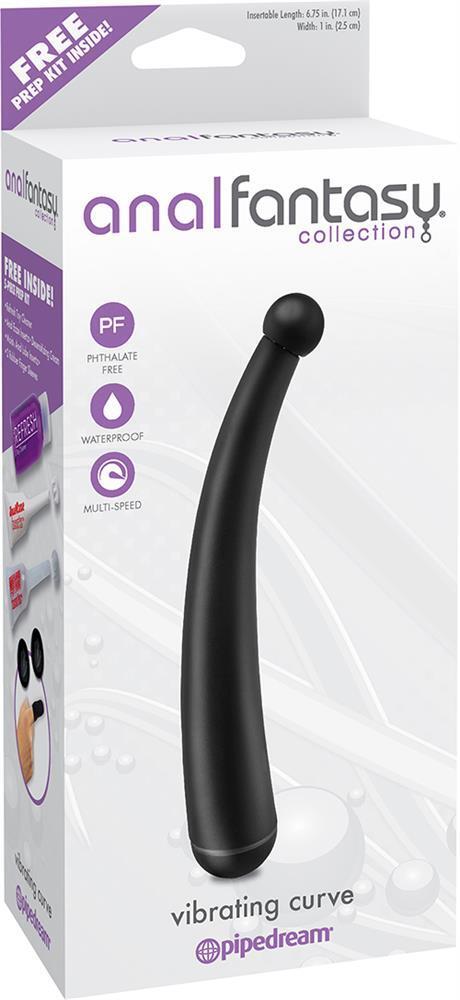 Anal Fantasy Anální vibrátor - černý - Image 2
