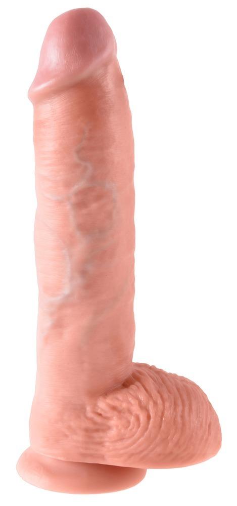 King Cock Realistické dildo s přísavkou 27 cm - tělové