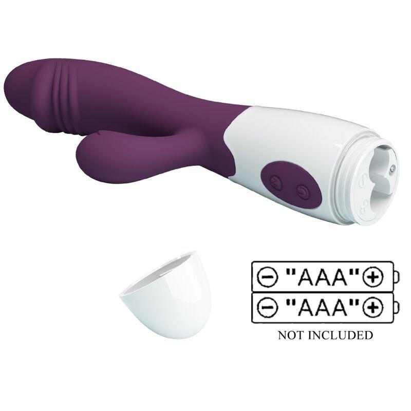 Pretty Love Snappy rabbit vibrátor - purple (obrázek 6)