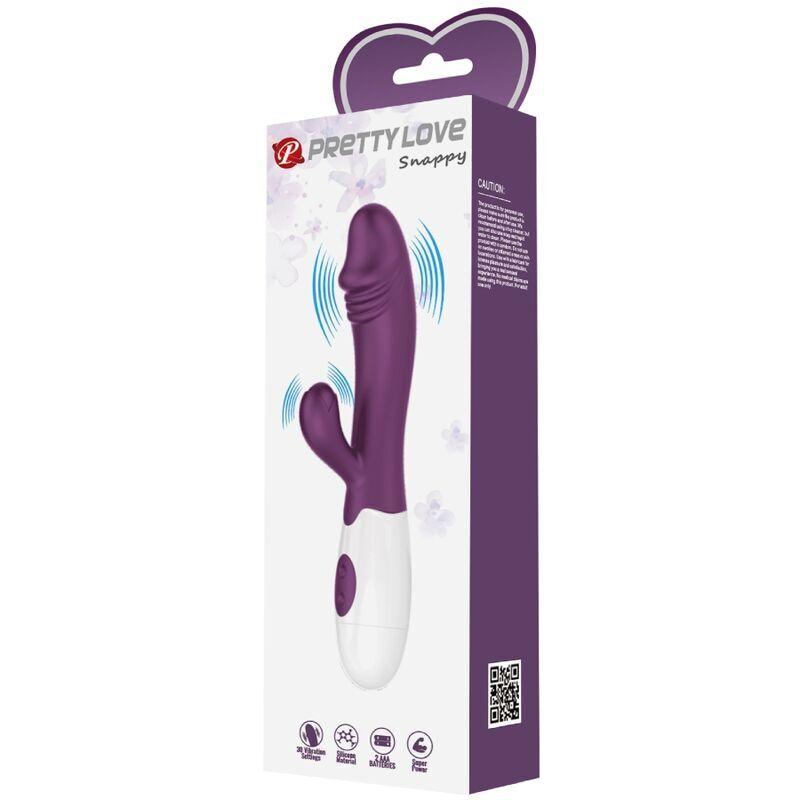 Pretty Love Snappy rabbit vibrátor - purple (obrázek 8)