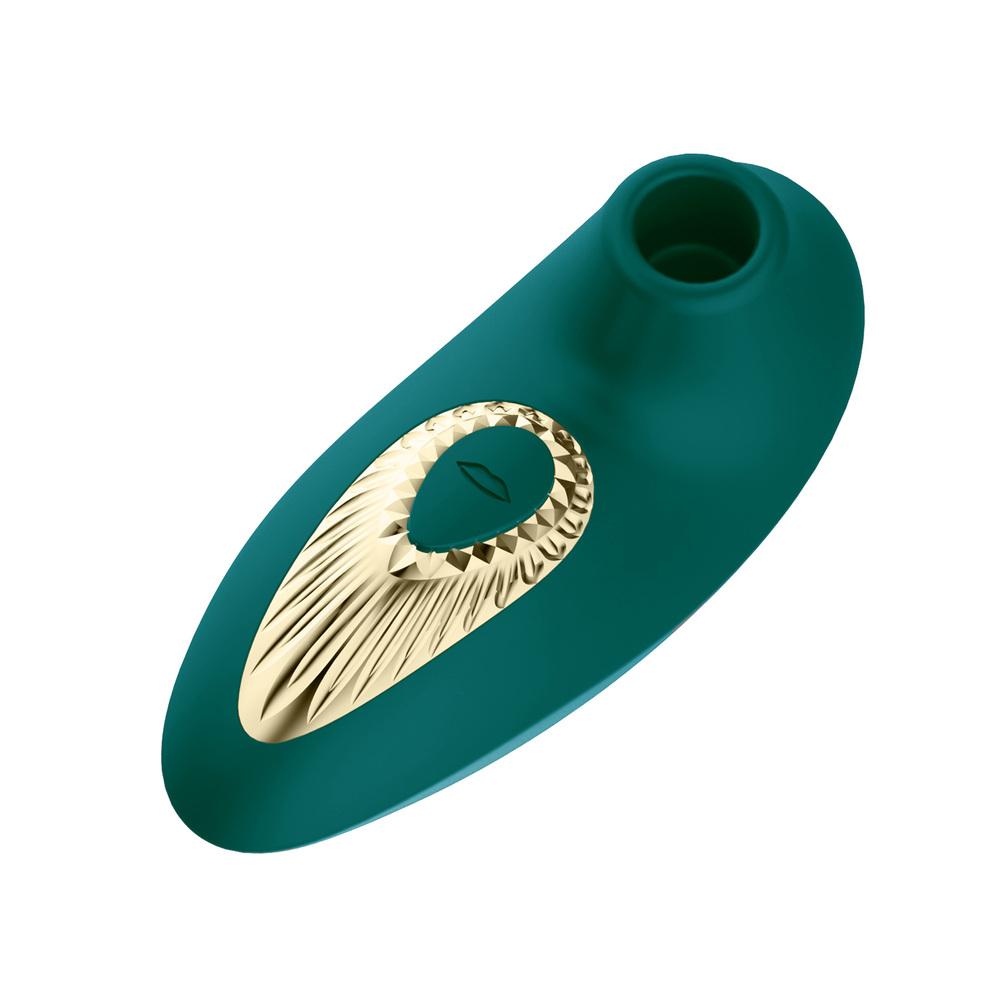 BASIC X Mesdames podtlakový stimulátor klitorisu zelený