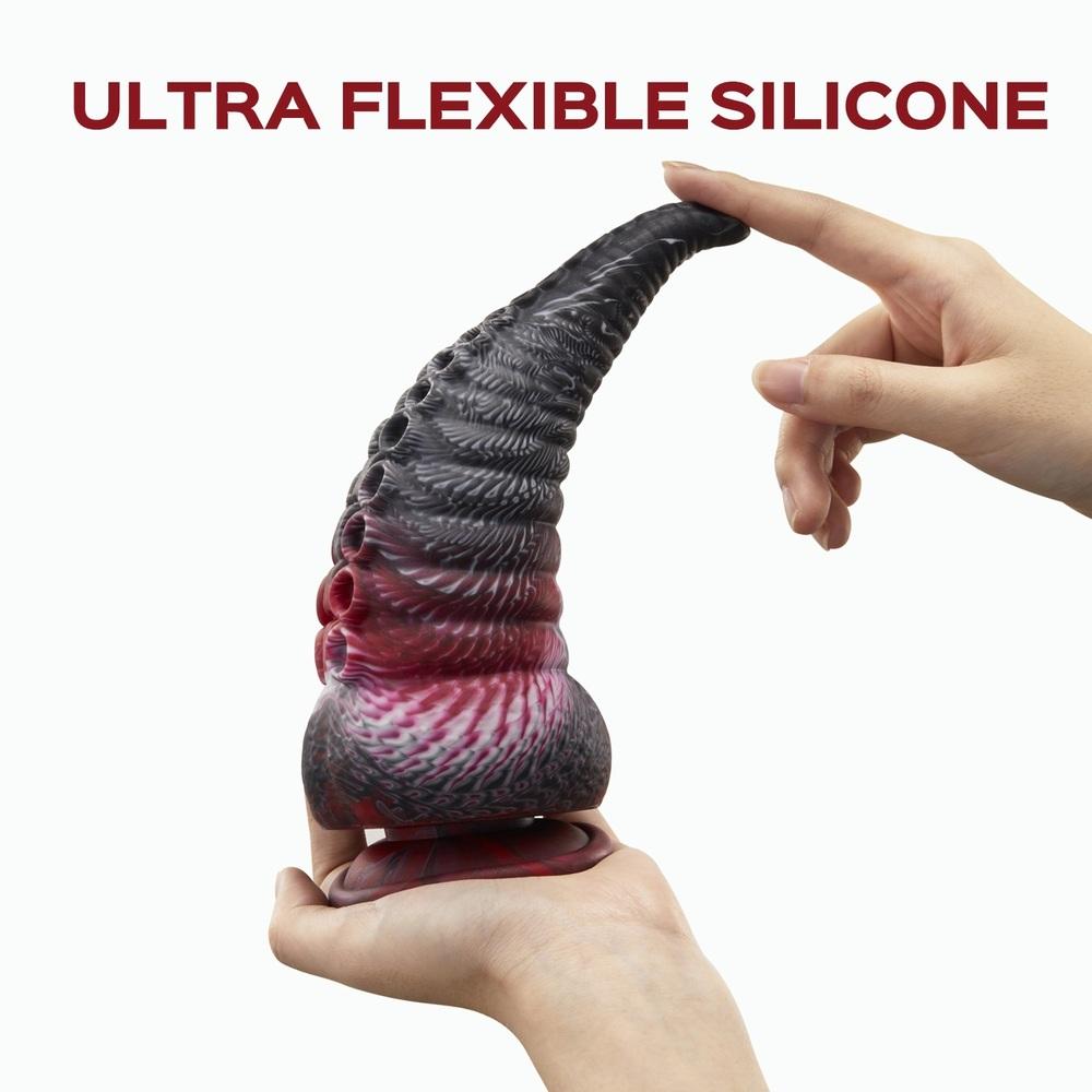Lava Anální kolík/ dildo 22 cm - červené - Image 2