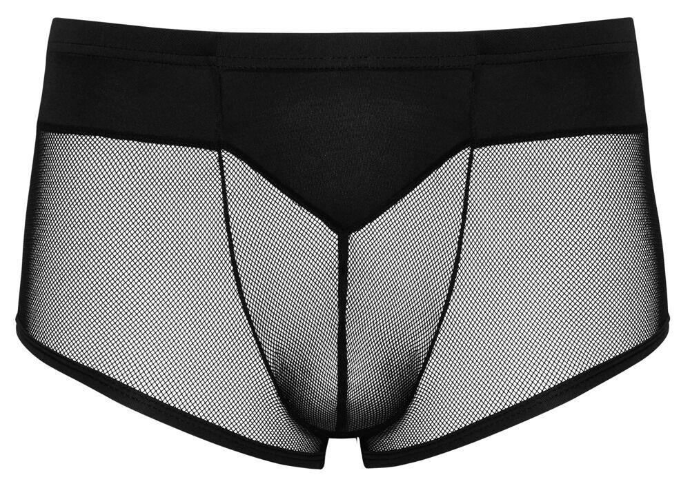 Svenjoyment Boxerky ze síťoviny – černé: S