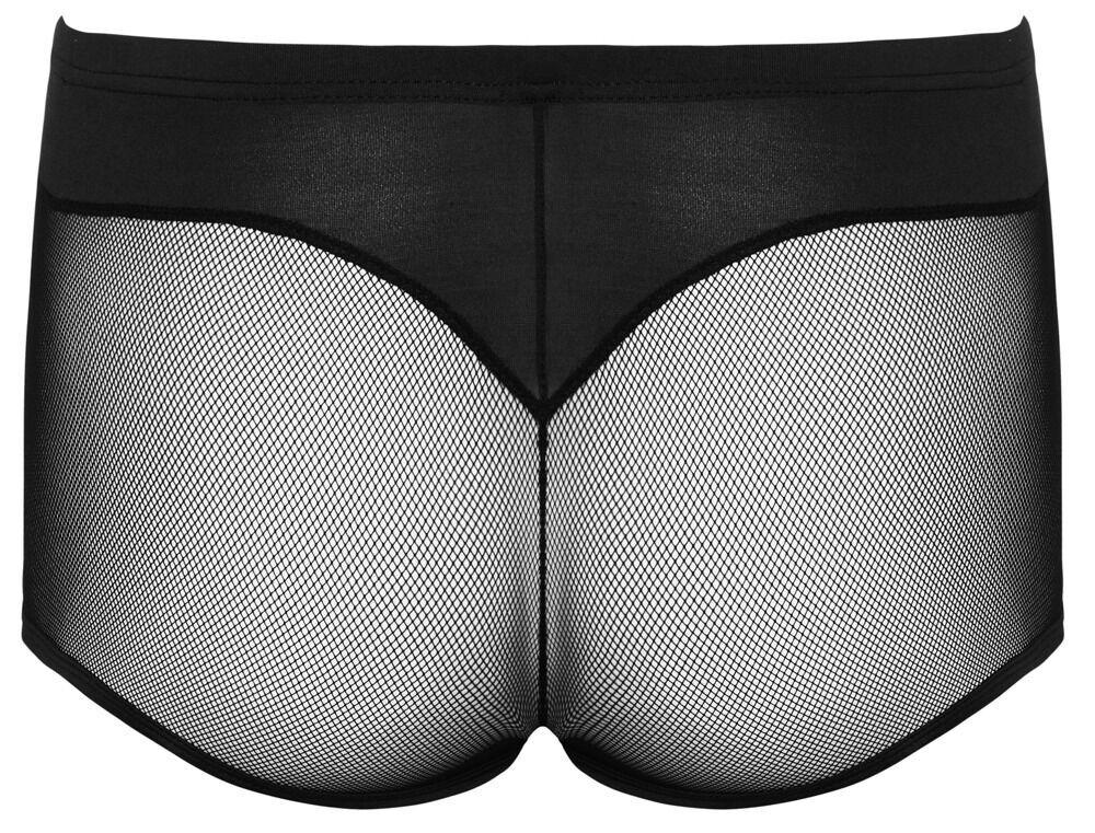 Svenjoyment Boxerky ze síťoviny – černé: S