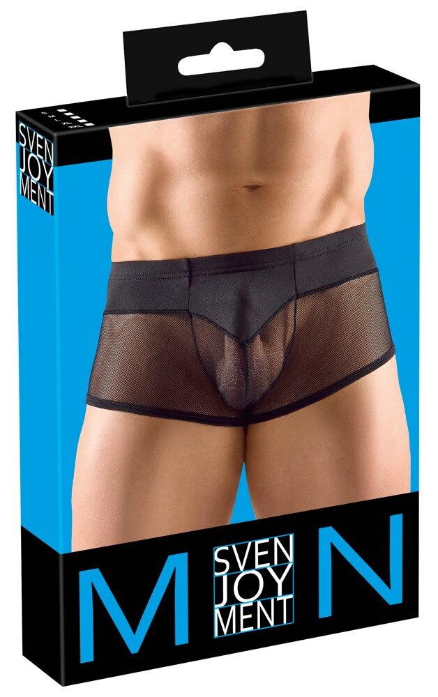 Svenjoyment Boxerky ze síťoviny - černé: S - Image 6