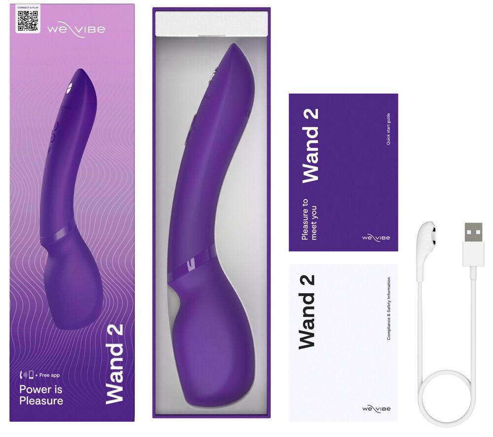 We-Vibe Wand 2 masážní hlavice – fialová