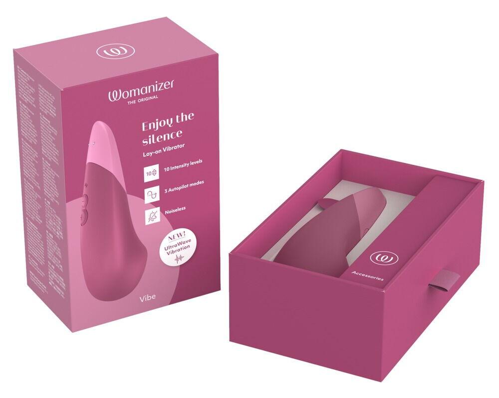 Womanizer Vibe vibrátor na klitoris – Dusky pink