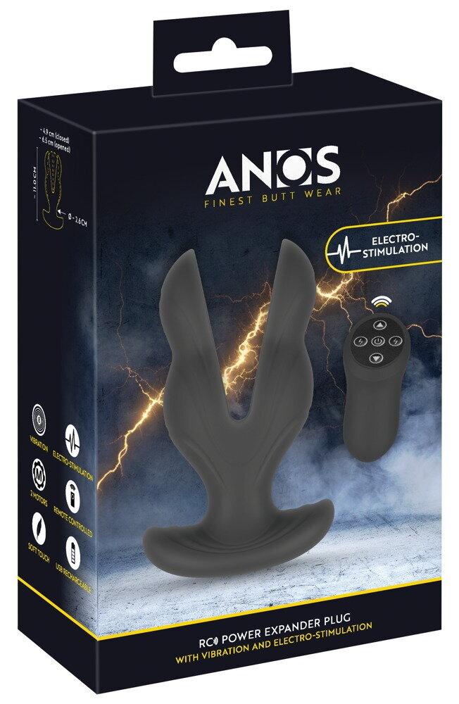 ANOS RC Power roztahovací anální kolík s elektrostimulací (obrázek 10)