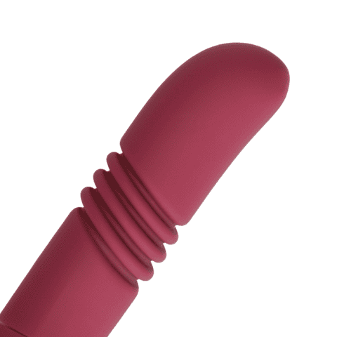 Loveline oboustranný vibrátor - vínový - Image 6