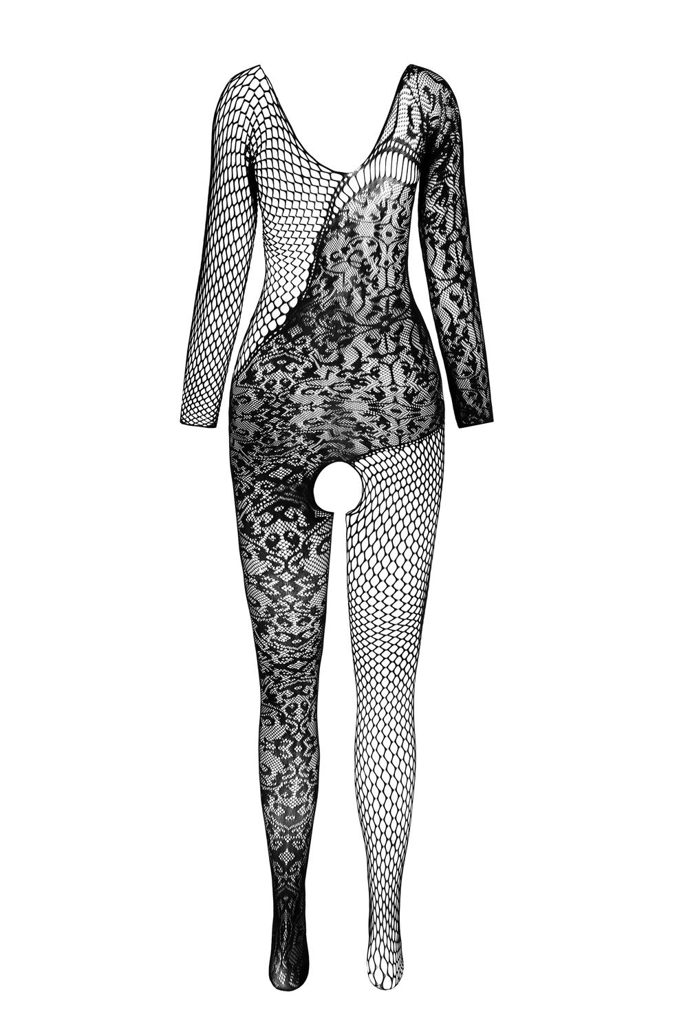 Passion bodystocking BS107 černý - Image 3