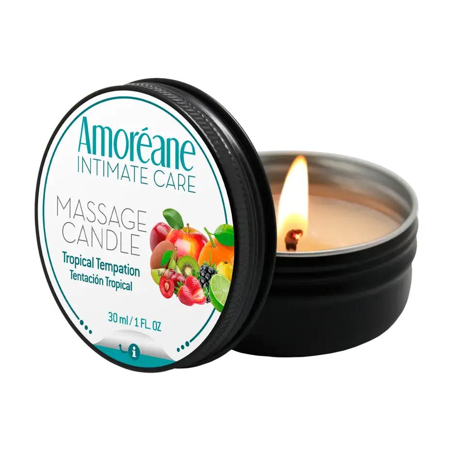 Amoréane masážní svíčka Tropical Temptation 30 ml