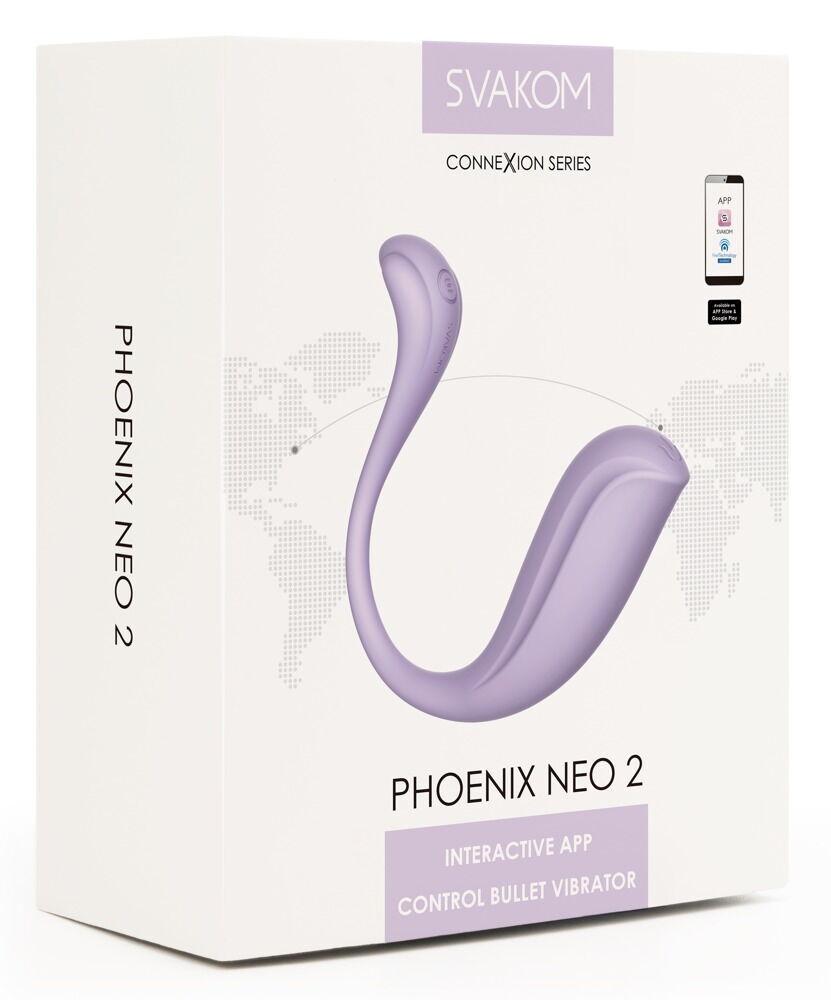 Svakom Phoenix Neo 2 vibrační vajíčko - fialové - Image 7