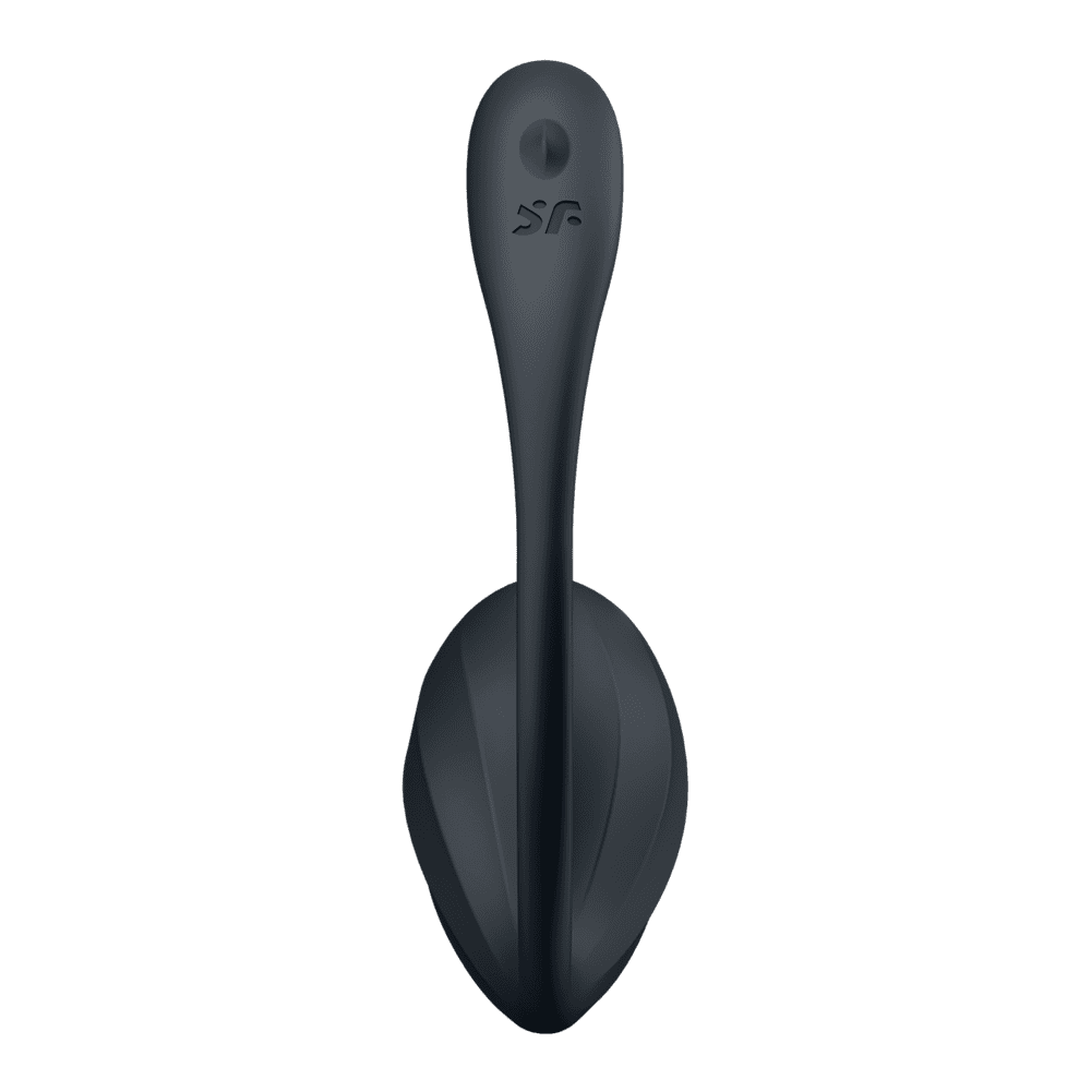 Satisfyer Ribbed Petal vibrační vajíčko - černé - Obrázek 3