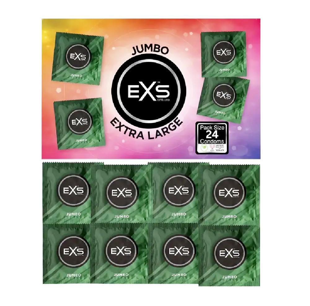 EXS Jumbo kondomy 24 ks