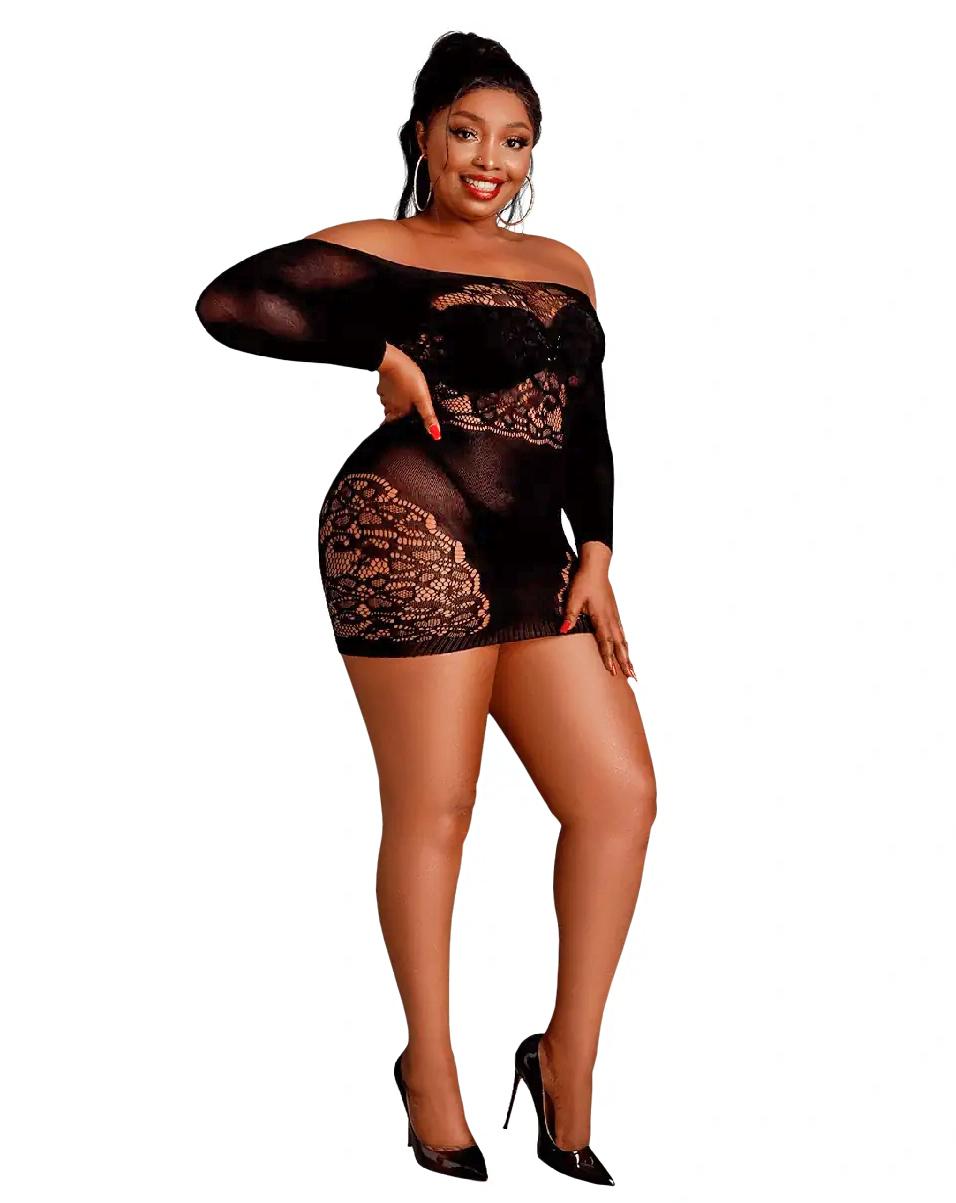 Moonlight Lingerie Plus Model 07 minišaty - perfektní volba pro každodenní nošení a speciální příležitosti