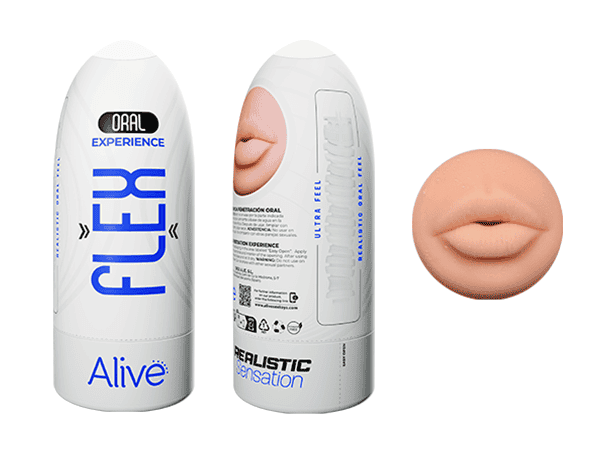 Alive masturbátor FLEX – ústa