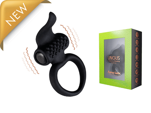 Adrien Lastic Lingus vibrační erekční kroužek - Obrázek 4