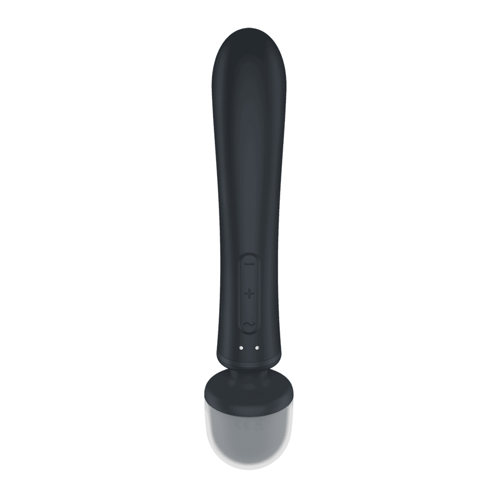 Satisfyer Triple Lover oboustranný vibrátor - šedý - Image 4
