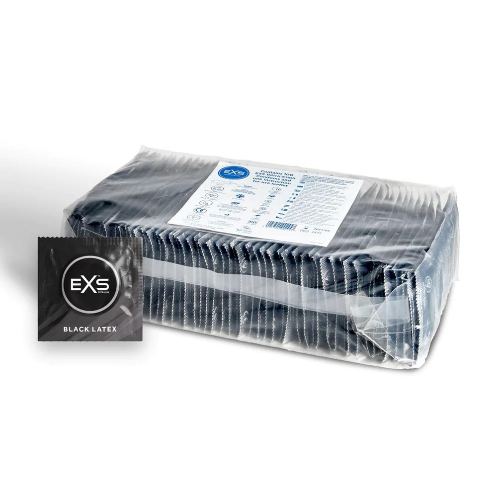 EXS Black Latex kondomy 100 ks - Image 2