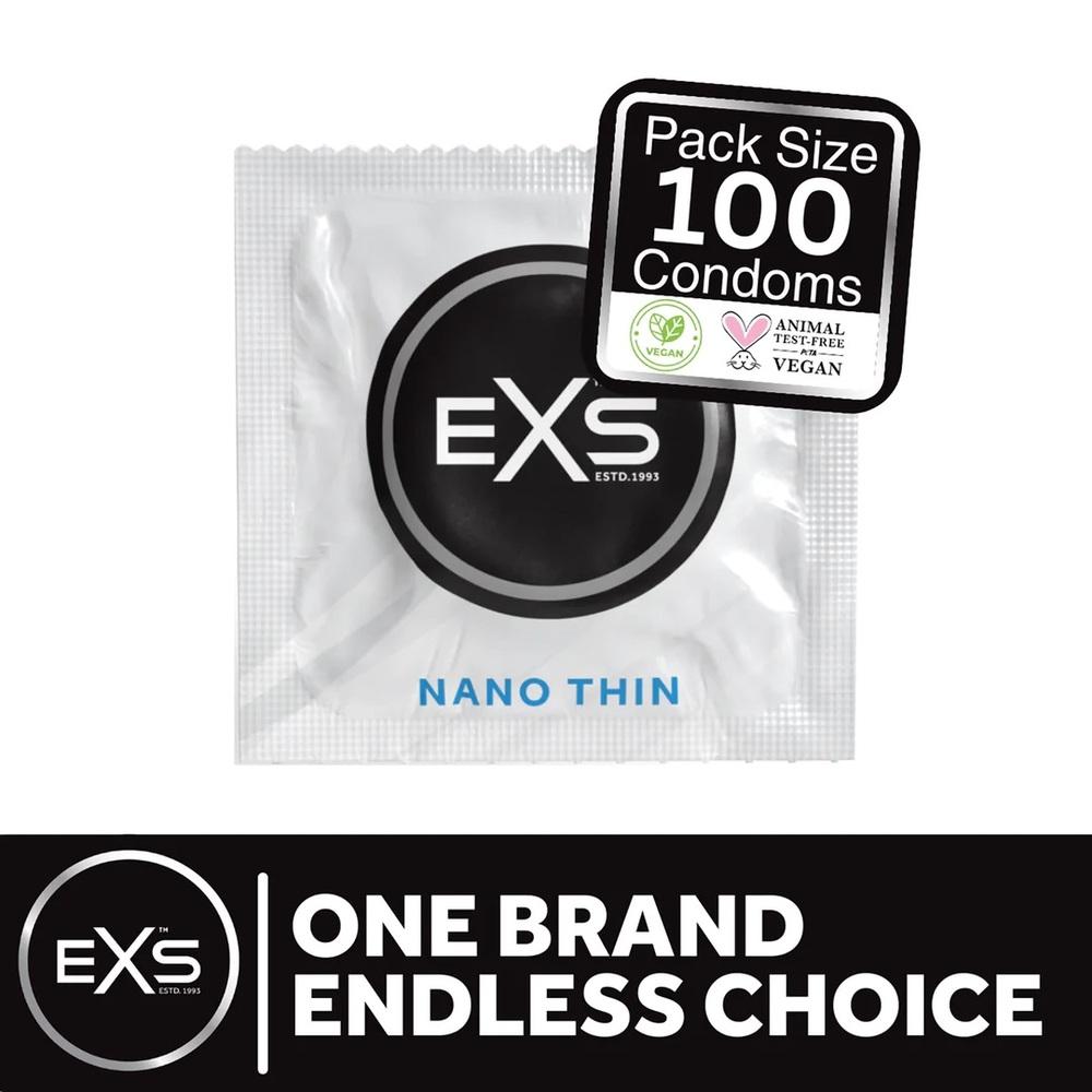 EXS Nano Thin kondomy 100 ks - Obrázek 3