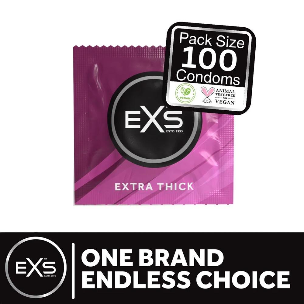 EXS Extra Thick kondomy 100 ks