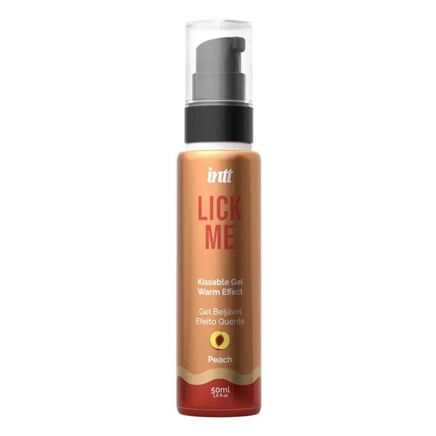 INTT Lick meSlíbatelný gel s hřejivým efektem 50 ml - Peach